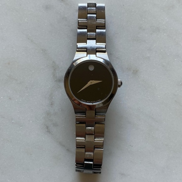 Movado Museum Juro Lady Watch 24mm Silver Tone